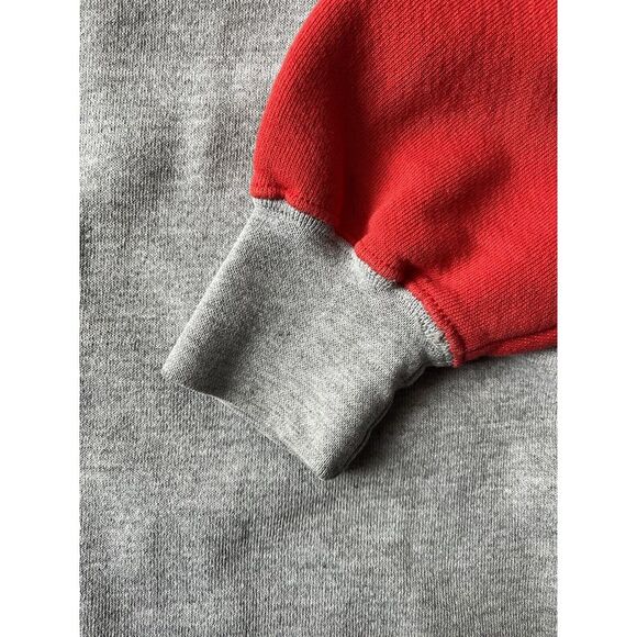 Vintage St. Louis Cardinals Embroidered Fleece V-Neck Sweatshirt Size Medium - Picture 4 of 8